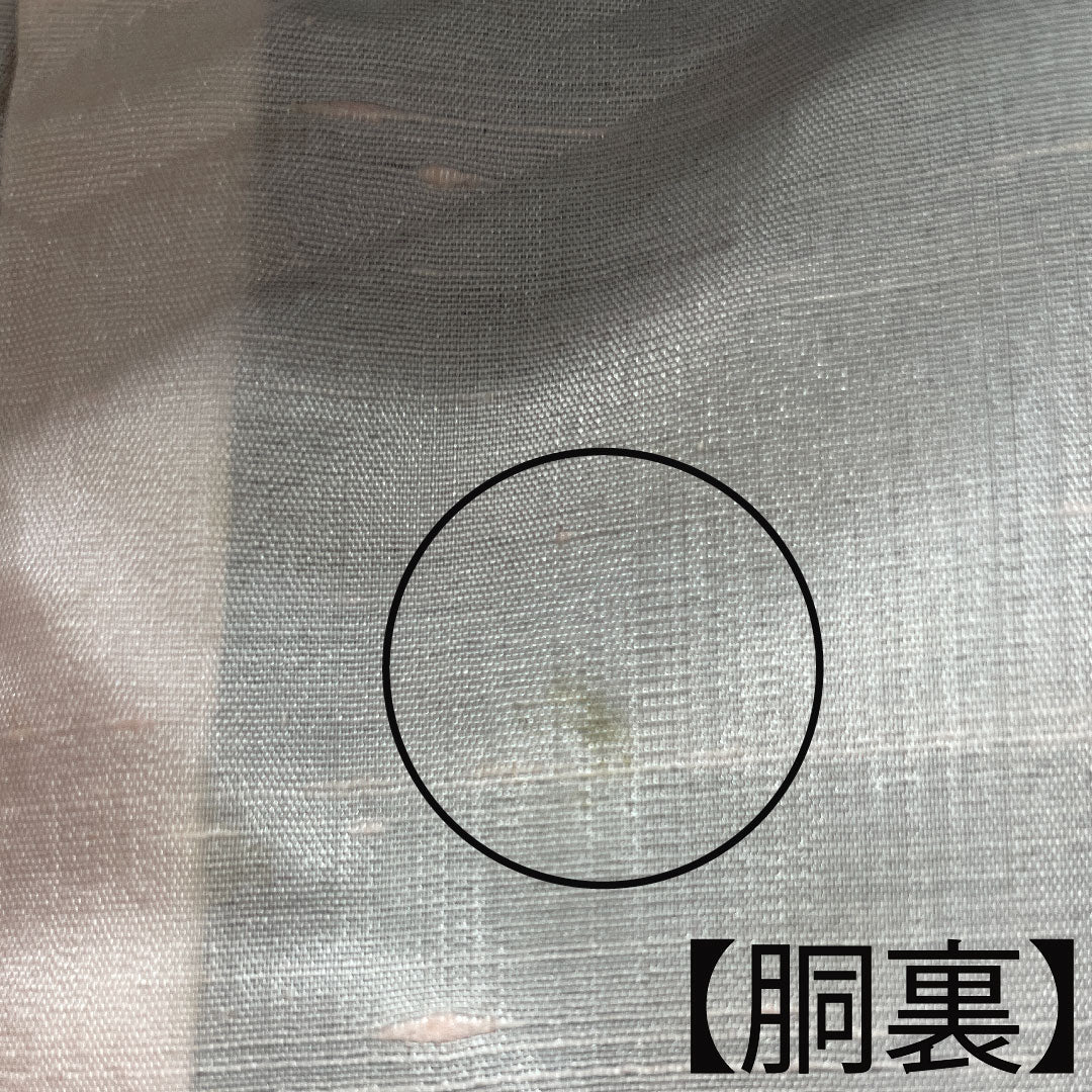 大島紬 身丈154.5cm 裄丈63.5cm 緯総絣 抽象模様 正絹 Sランク 袷 黒系 1116002642210