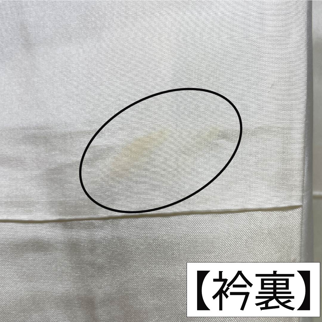訪問着 正絹 Bランク 袷 身丈160cm 裄丈68cm 亜麻色(あまいろ) 生紬 桶絞り 乾山絞り 伝統工芸作家 吉澤与市 ベージュ系 1112007414425