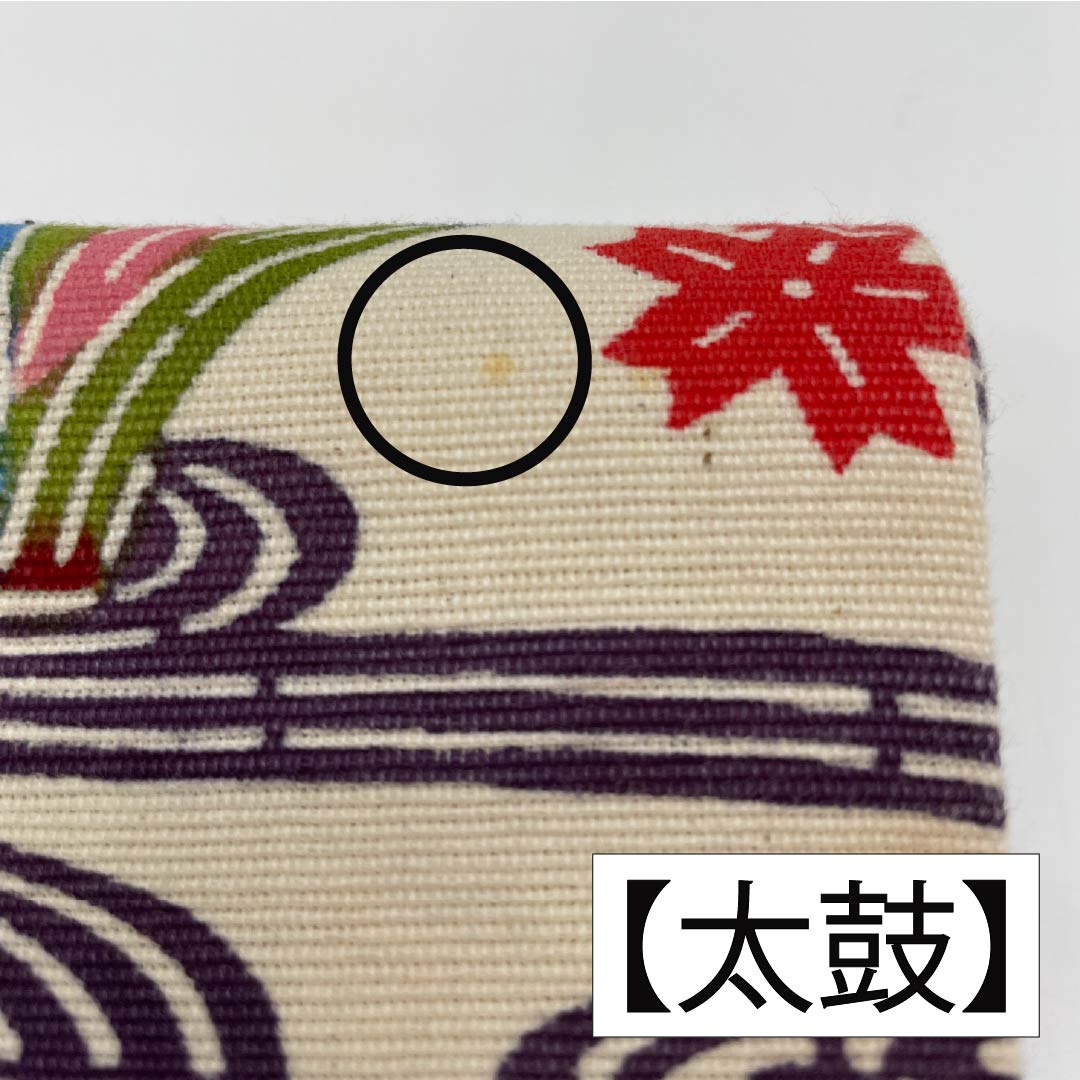 Nagoya obi, natural color (kinariiro), Ryukyu Bingata, Kanze Ryusui, Iris, obi length 345cm, pure silk, A rank, full length, casual, cream color, 1124007903315, Nagoya style