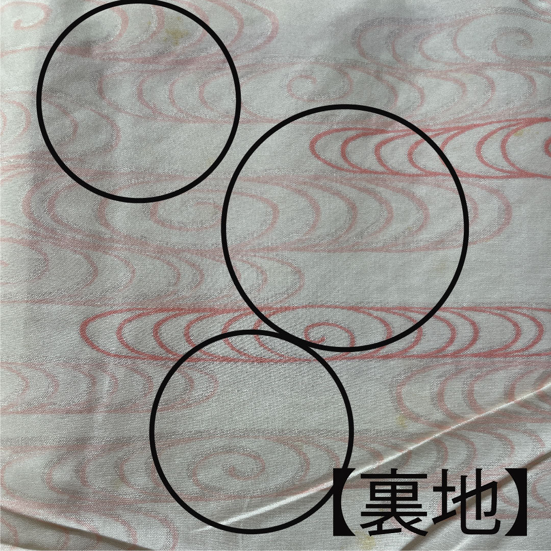 羽織 正絹 身丈80.5cm 裄丈64cm 桃色 総絞り 辻ヶ花 Aランク 袷 ピンク系 1117000703913