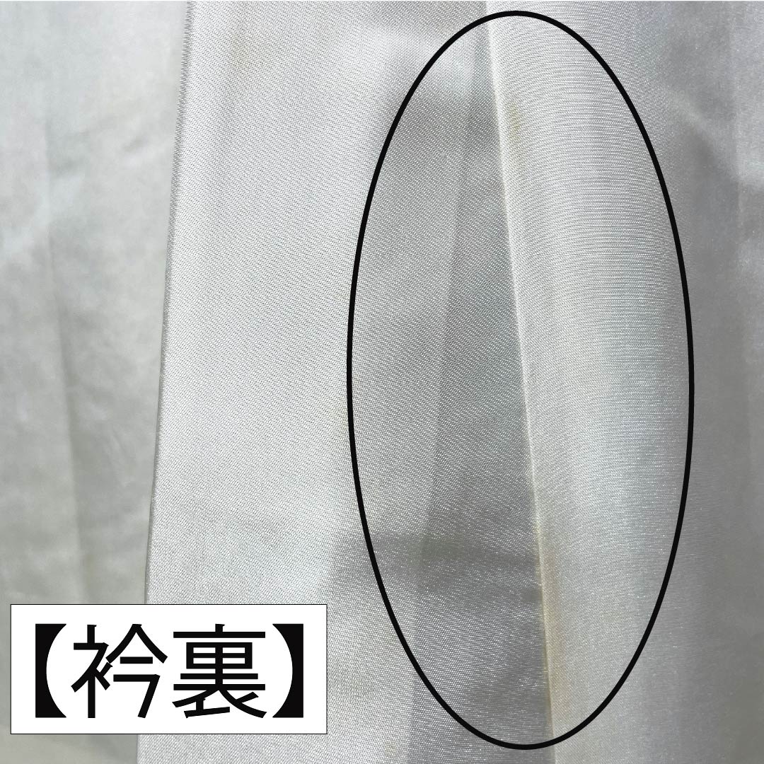 訪問着 正絹 Bランク 袷 身丈160.5cm 裄丈65.5cm 硫黄色(いおういろ) 総絞り 草花 緑系 1112007444419