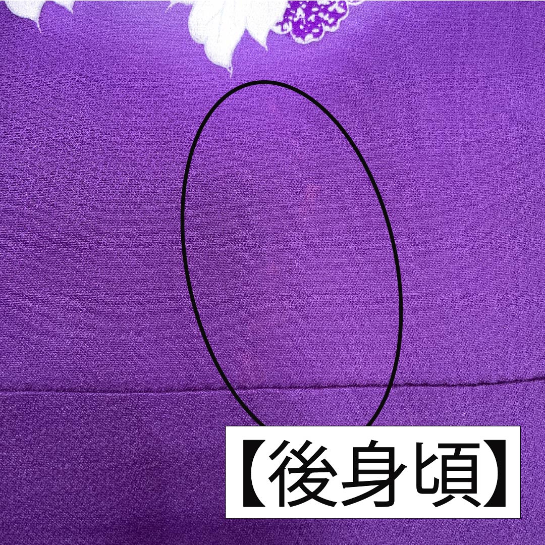 振袖 正絹 Aランク 身丈169cm 裄丈69cm 袷 似紫色(にせむらさきいろ) 京友禅 草花 紫系 1113002153520