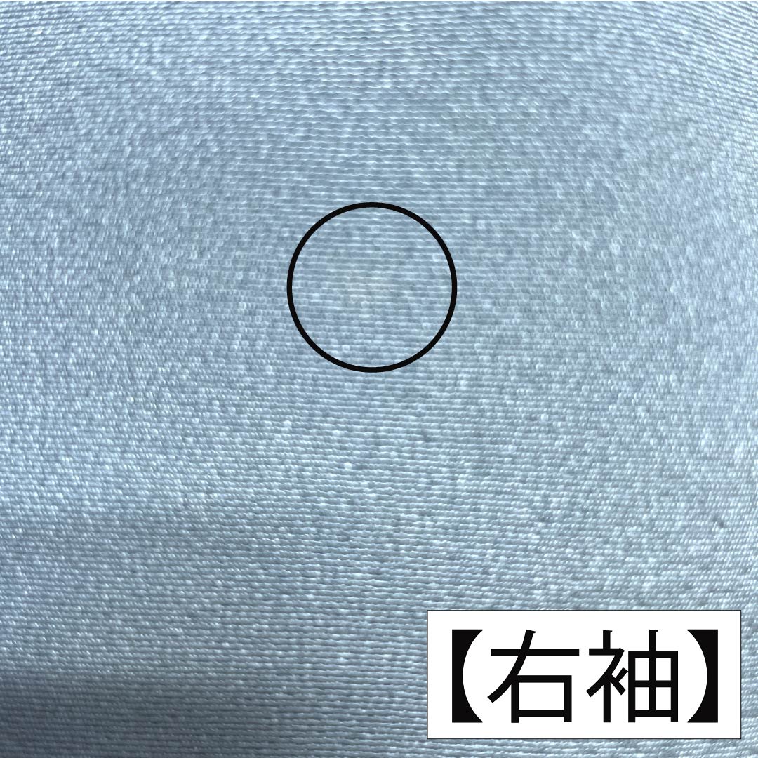 訪問着 正絹 Sランク 袷 身丈155.5cm 裄丈63cm 砧青磁色(きぬたせいじいろ) 加賀友禅 南克治 付下げ 花籠 しつけ糸付き 水色系 1112007312324