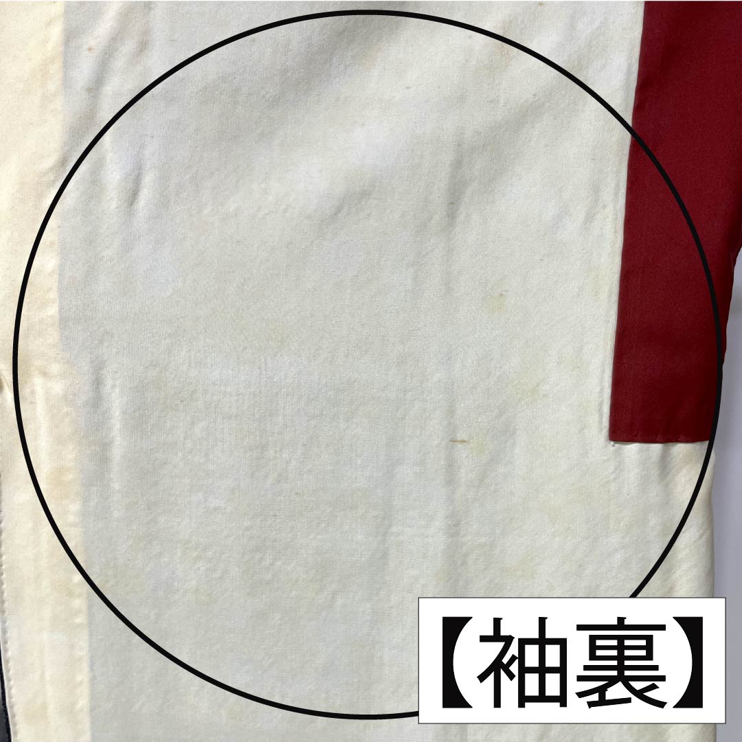 紬 正絹 Aランク 身丈172cm 裄丈64.5cm 燻色(ふすべいろ) 本場結城紬 100亀甲 瓦 袷 紺系 1116004243618