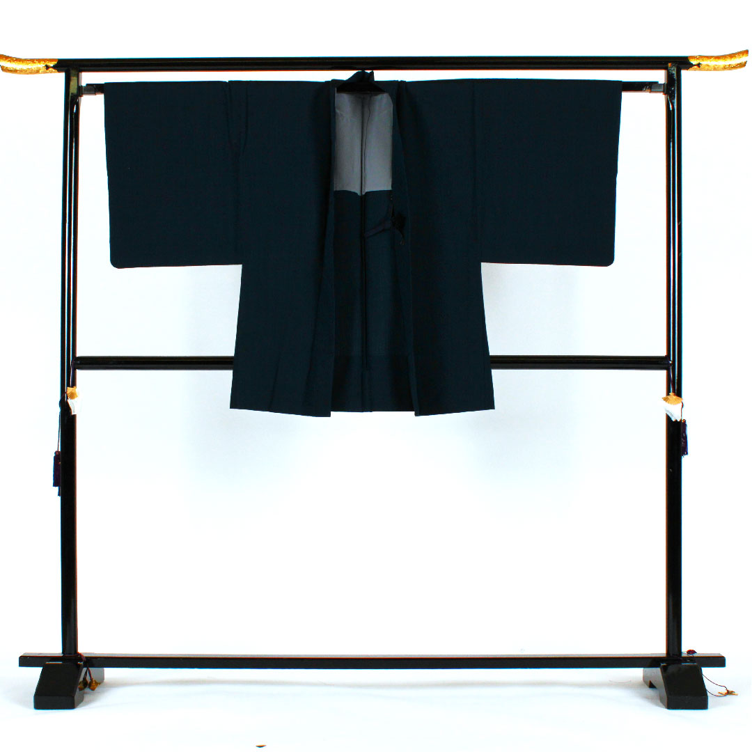 Men's Length 90cm Sleeve length 67.5cm Wool Haori Wool S rank Aizome Navy blue 1119000262218