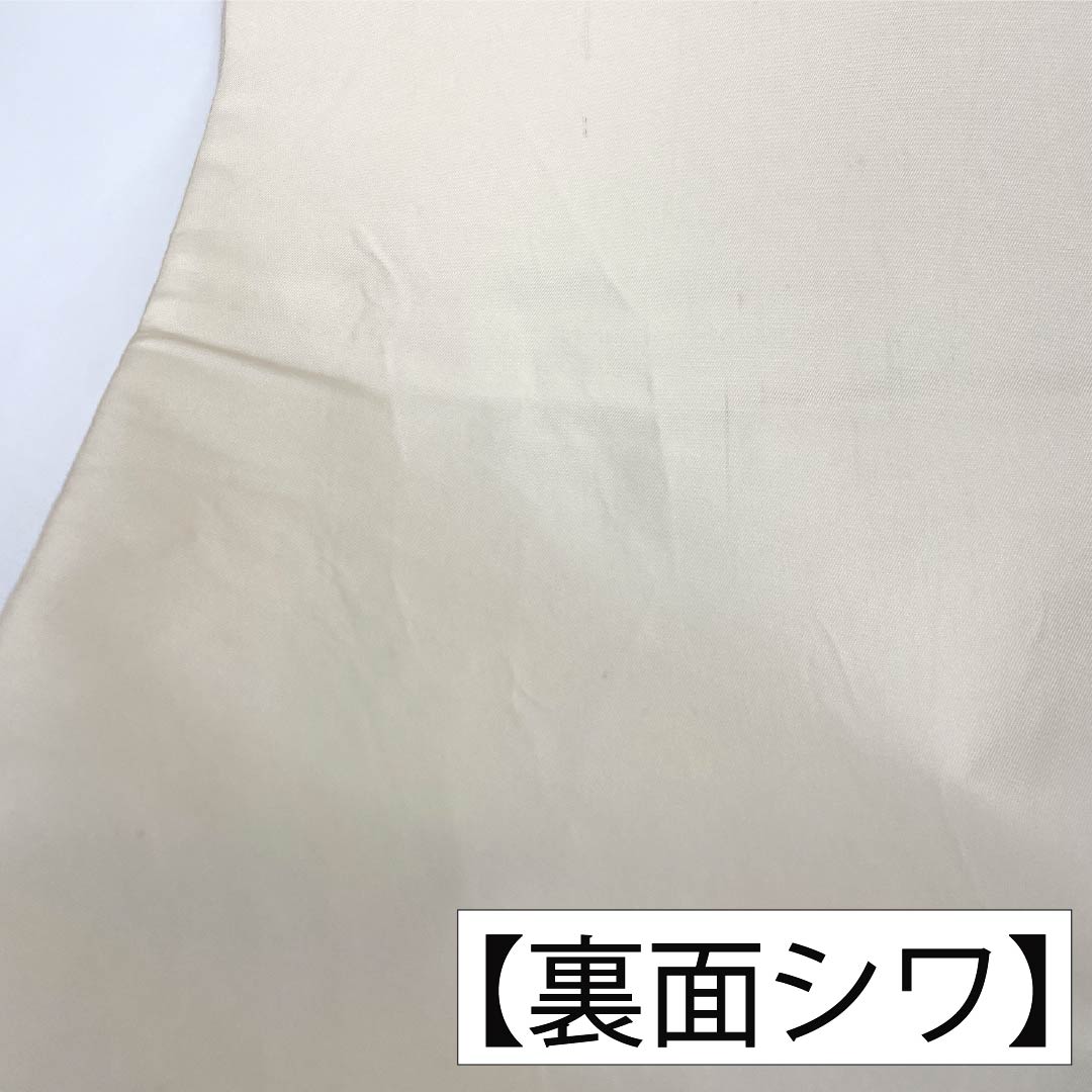 袋帯 正絹 Aランク 唐織 西陣織 蝶 花 帯丈424cm 六通 フォーマル 金系 1123017713321