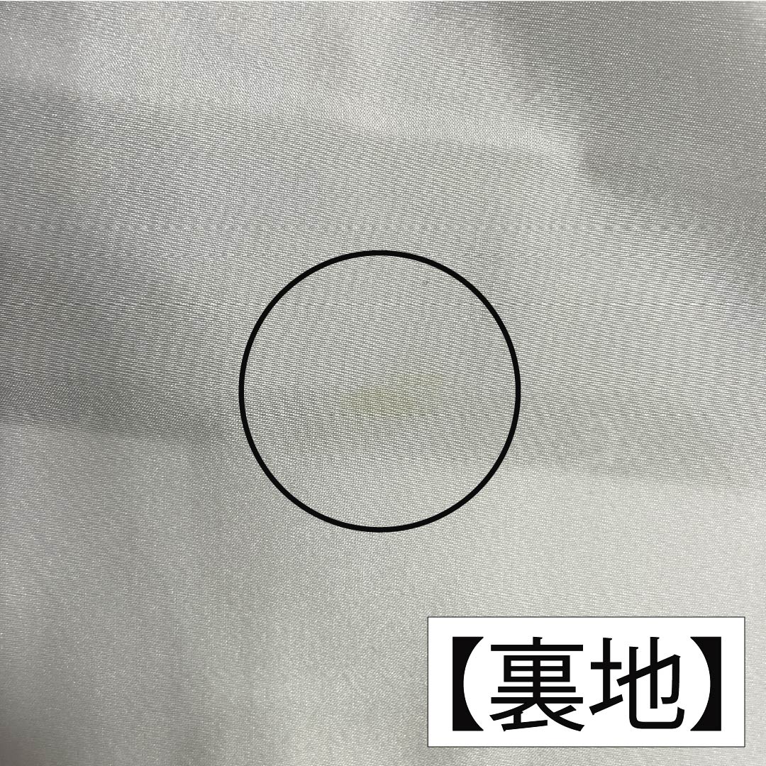 小紋 正絹 Aランク 身丈155.5cm 裄丈64cm 袷 鉄色(てついろ) 江戸小紋 南部幸雄 菊 割付文様 緑系 1115007243319