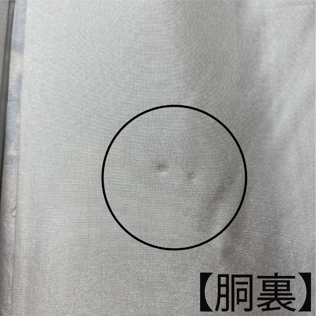 振袖 身丈157.5cm 裄丈65cm 袷 焦げ茶色 京友禅 鳳凰 糸巻き 波 正絹 Aランク 茶系 1113001543314