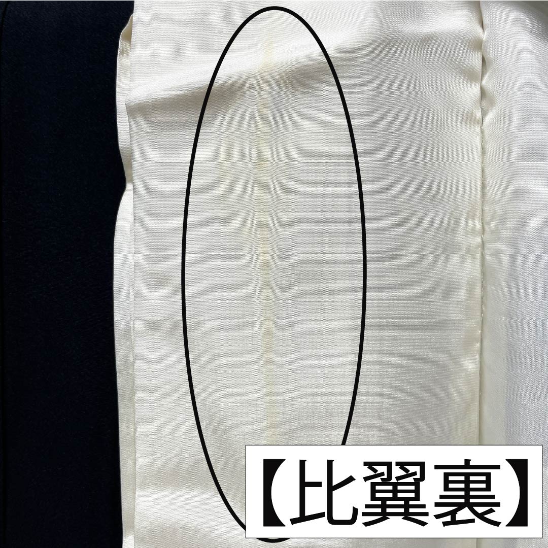 Black Tomesode (Japanese Kimono) - Pure Silk, Grade A, Length 167cm, Sleeve Length 67.5cm, Lined, Kyoto Yuzen, Five Crests, Chūin Gosan Paulownia, Crane, Pine, Hagi, Wave, Five Crests, Black, 1111002053510