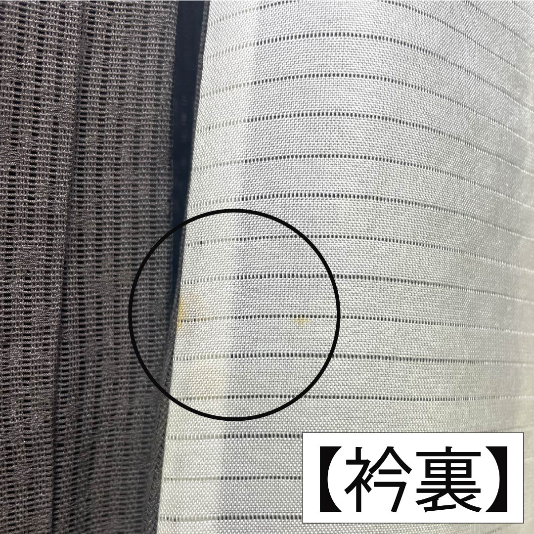 夏物 正絹 訪問着 Bランク 身丈165.5cm 裄丈65cm 都鼠色(みやこねずいろ) 京友禅 タタキ染 秋草 絽 茶系 1132005104514