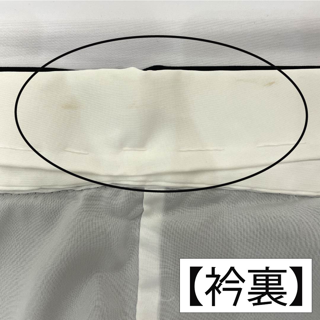 黒留袖 正絹 Aランク 身丈160.5cm 裄丈65cm 袷 京友禅 五つ紋 梅鉢 物語文様 鶴 貝桶 松 五つ紋 黒系 1111002083410