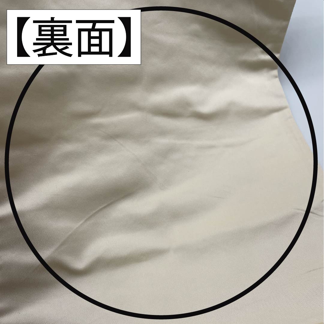 袋帯 正絹 雲井鼠色(くもいねずいろ) 留袖用 扇面 唐花 帯丈438cm Aランク 六通 フォーマル グレー系 1123014073322