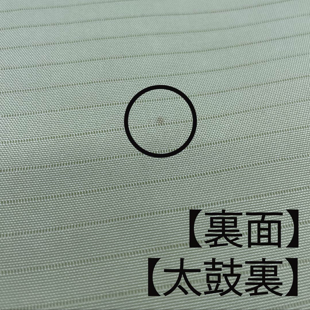 名古屋帯 龍泉青瓷釉色色 夏帯 絽 染帯 作家物 あやめ 帯丈353.5cm 正絹 Aランク ポイント柄 カジュアル 緑系 1124004263319 名古屋仕立て