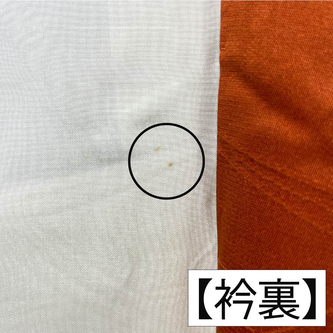小紋 正絹 身丈153cm 裄丈63cm 袷 型染 雲取り 古典柄 半衿付き Aランク グラデーション系 1115005533299