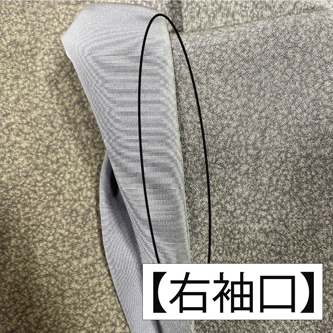 Komon (small pattern) silk, A-rank, length 159cm, sleeve length 67cm, lined, Tenmoku dyed, Roman Guard, gradient pattern, 1115006793399