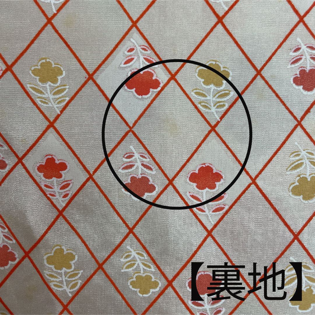 Haori, Length 82cm, Sleeve length 62.5cm, Medium crimson, Shibori, Geometric pattern, Pure silk, A rank, Lined, Pink, 1117000263913