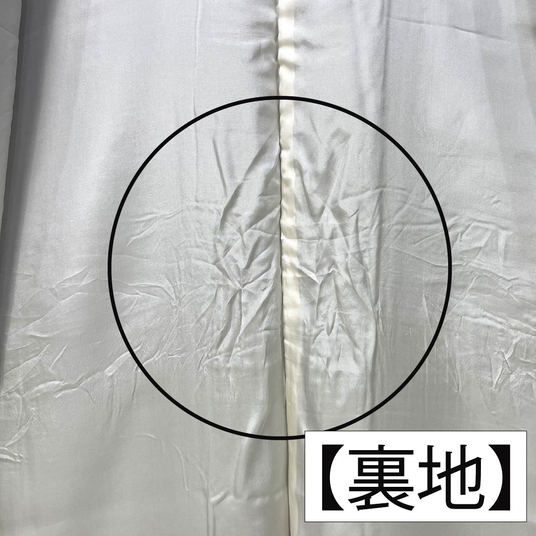 訪問着 正絹 身丈159cm 裄丈62cm 袷 濃紺色(のうこんいろ) 型染 総花 Aランク 紺系 1115005403318