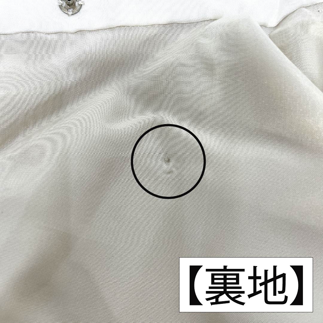 訪問着 正絹 Sランク 袷 身丈149.5cm 裄丈63cm 卵色(たまごいろ) 加賀友禅 手描き 峰山 作家物 草花 黄系 1112007262123