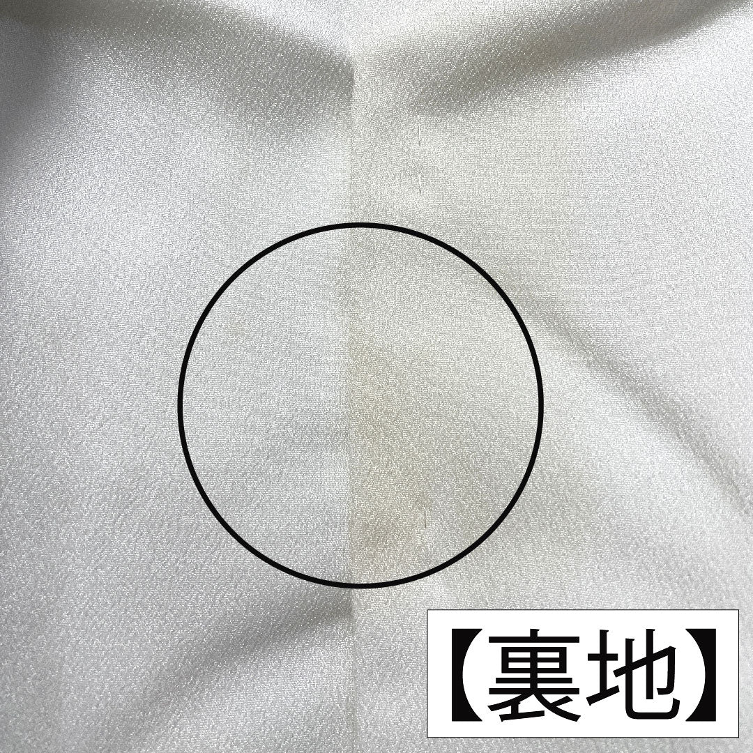 黒留袖 正絹 身丈162cm 裄丈66cm 袷 京友禅 草花模様 作家物 五つ紋 丸に抱き柏 Aランク 黒系 1111001613410
