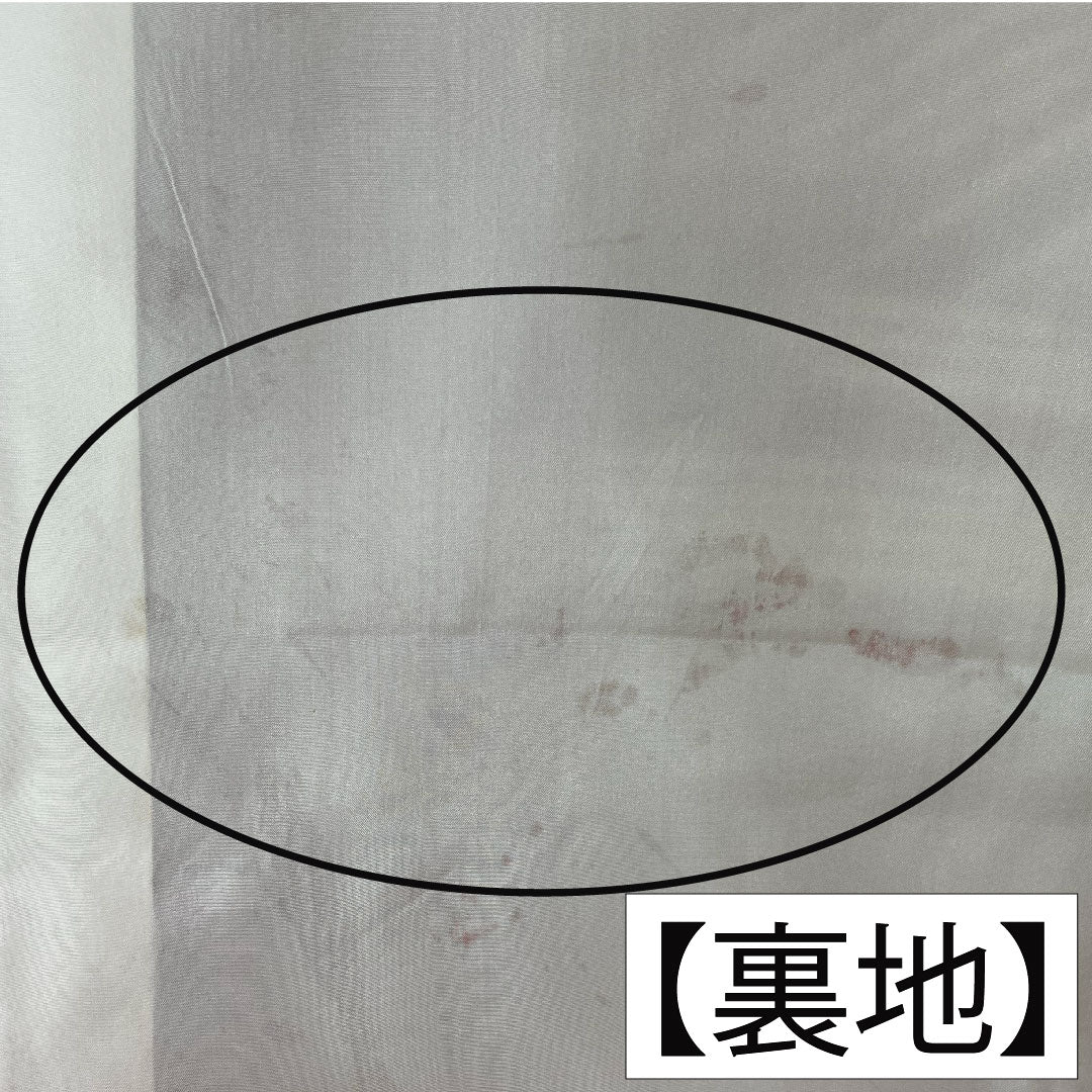 振袖 正絹 身丈160cm 裄丈62.5cm 袷 土耳古赤色(とるこあかいろ) 金通し 露芝 草花模様 Aランク 赤系 1113002043412