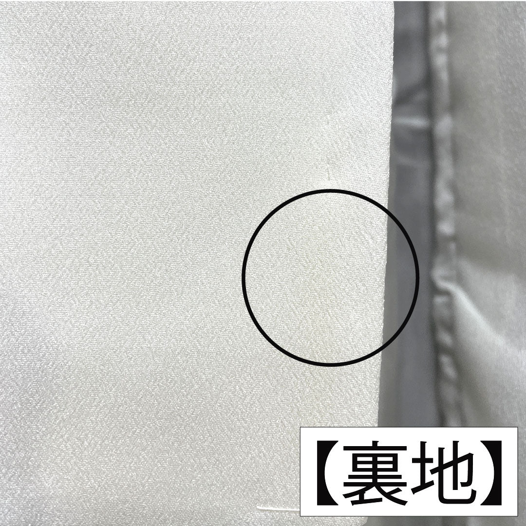 黒留袖 正絹 身丈162cm 裄丈66cm 袷 京友禅 草花模様 作家物 五つ紋 丸に抱き柏 Aランク 黒系 1111001613410