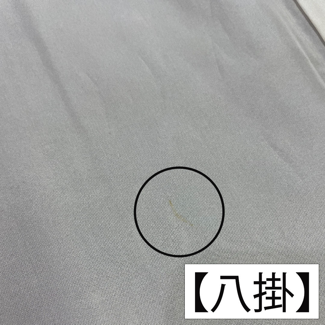 紬 正絹 身丈156.5cm 裄丈63cm 黒鼠色(くろねずいろ) 久米島紬 重要無形文化財 Bランク 袷 茶系 1116003504314