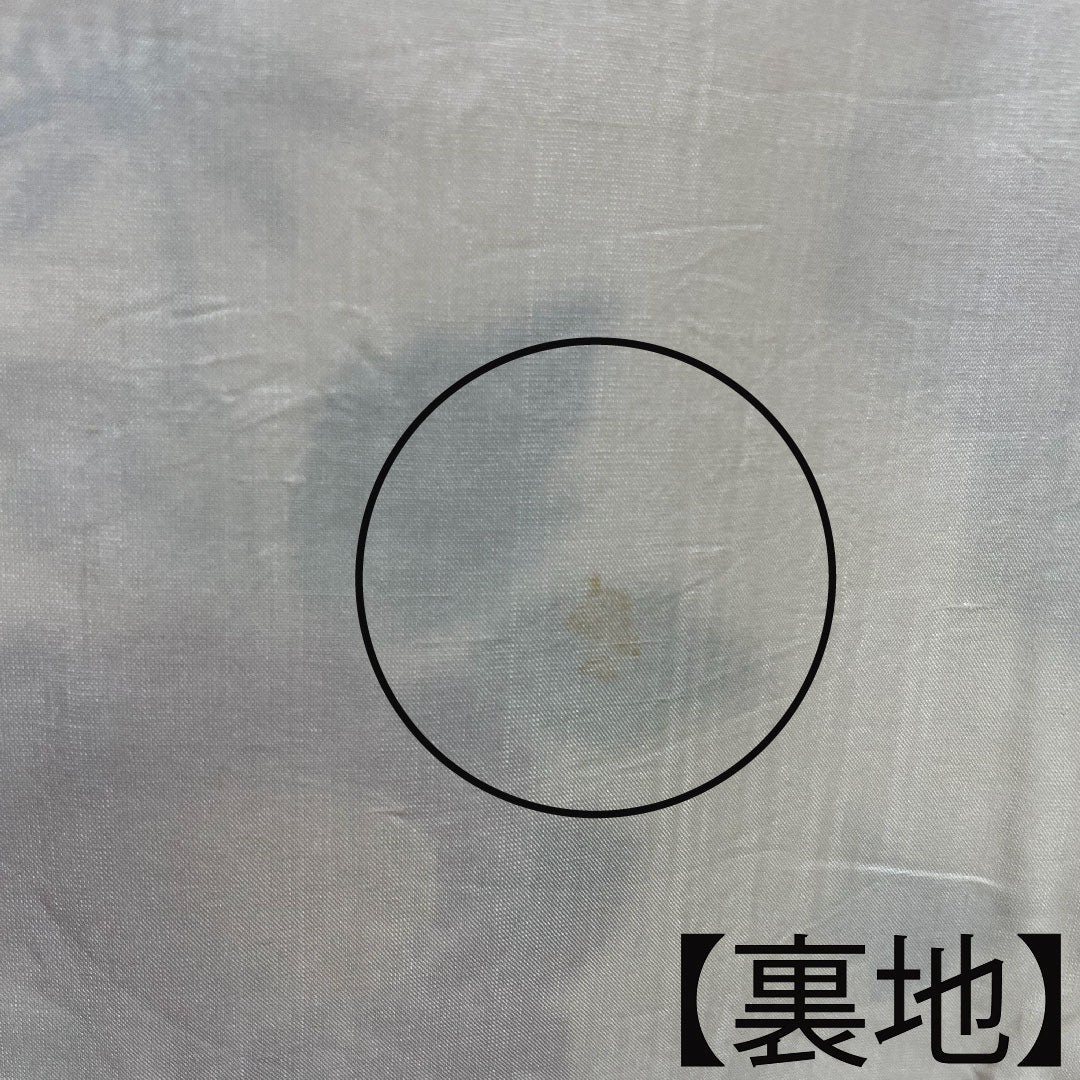 Komon, pure silk, length 160.5cm, sleeve length 63cm, lined, milky white, Kyoto Bingata, auspicious motif, A rank, cream color, 1115004063415