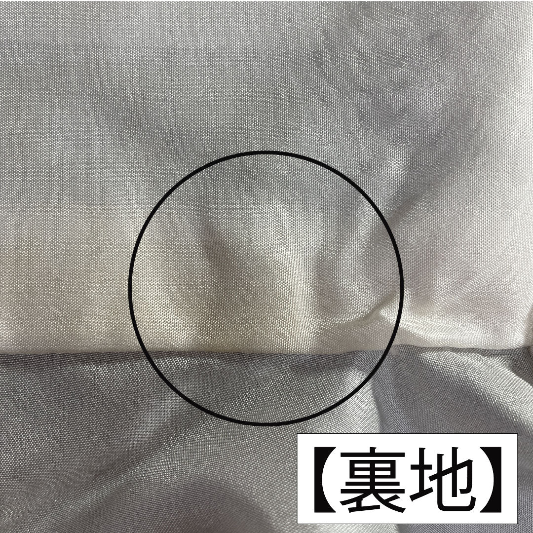 Homongi, pure silk, lined, length 164cm, sleeve length 63.5cm, indigo grey, partially dyed, cherry blossom, A rank, grey, 1112005773422