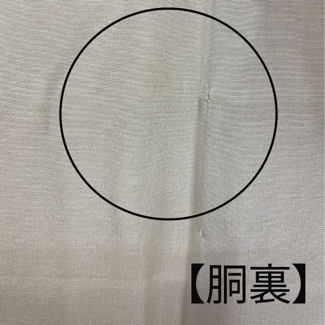 色無地 梅 木瓜 身丈162.5cm 裄丈63.5cm 袷 正絹 Aランク 黄系 1114000393423
