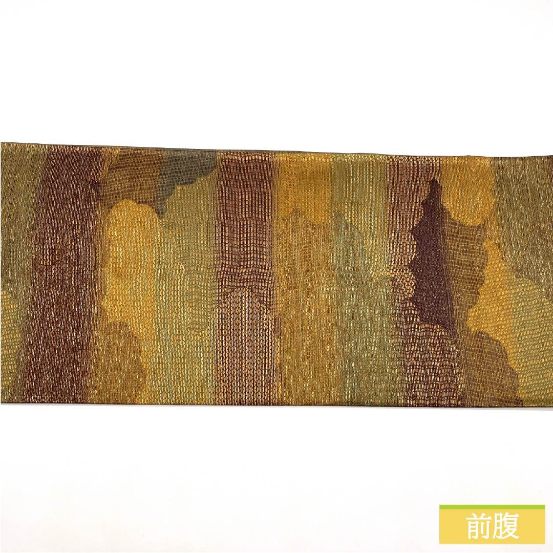 A-Rank Silk Fukuro Obi, Colored Kasane, Nishijin Woven, Authentic Mud-Dyed Fukuro Obi, Cloud Pattern, 430cm Long, Six-Ply, Casual, Gradient Pattern, Item Number: 1123015853399