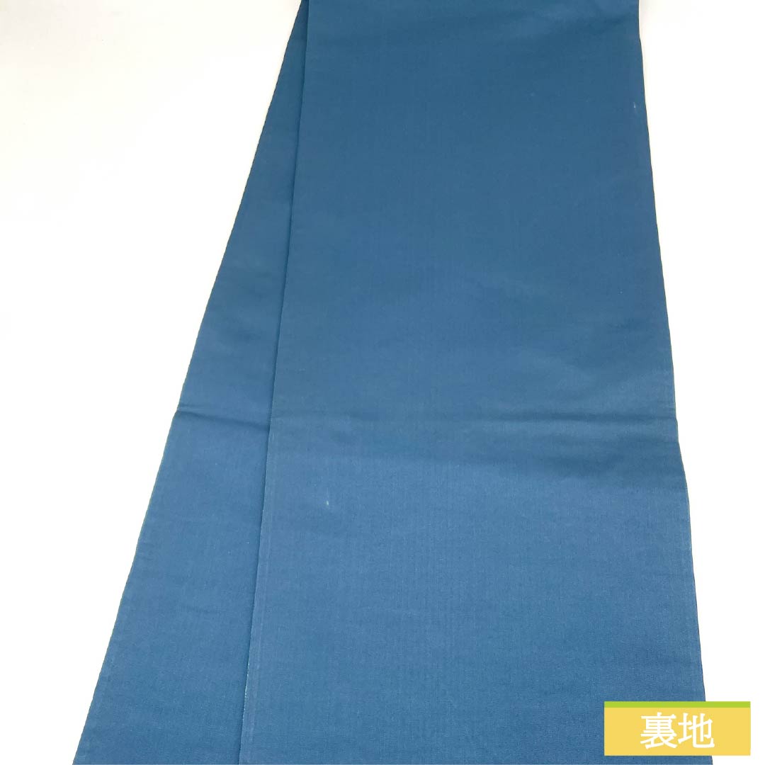 Fukuro Obi (Bag) - Pure Silk, Light Blue, Nishijin Weave, Senshoan, Phoenix, Length 434cm, A Rank, Six-way, Semi-formal, Light Blue, 1123012733324