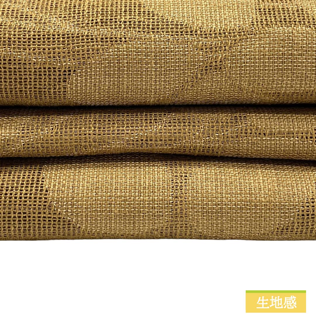 名古屋帯 正絹 Aランク 松葉仕立て 丁子色(ちょうじいろ) 夏帯 萩 古典柄 帯丈362cm 六通 カジュアル 茶系 1124012823314