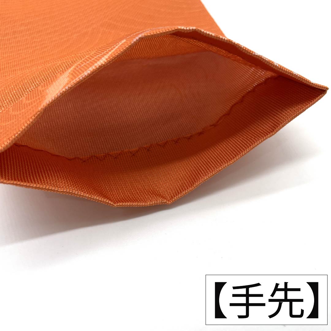 名古屋帯 正絹 Sランク 名古屋仕立て 紅色(べにいろ) 流水 花柄 古典柄 帯丈362cm 全通 カジュアル 橙系 1124013172326