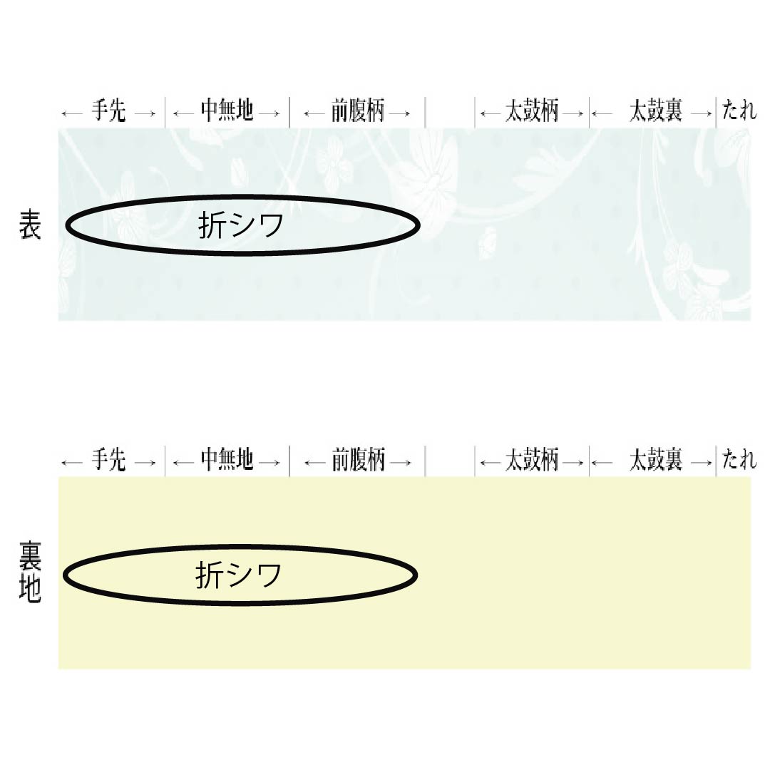 A-Rank Silk Fukuro Obi, Colored Kasane, Nishijin Woven, Authentic Mud-Dyed Fukuro Obi, Cloud Pattern, 430cm Long, Six-Ply, Casual, Gradient Pattern, Item Number: 1123015853399