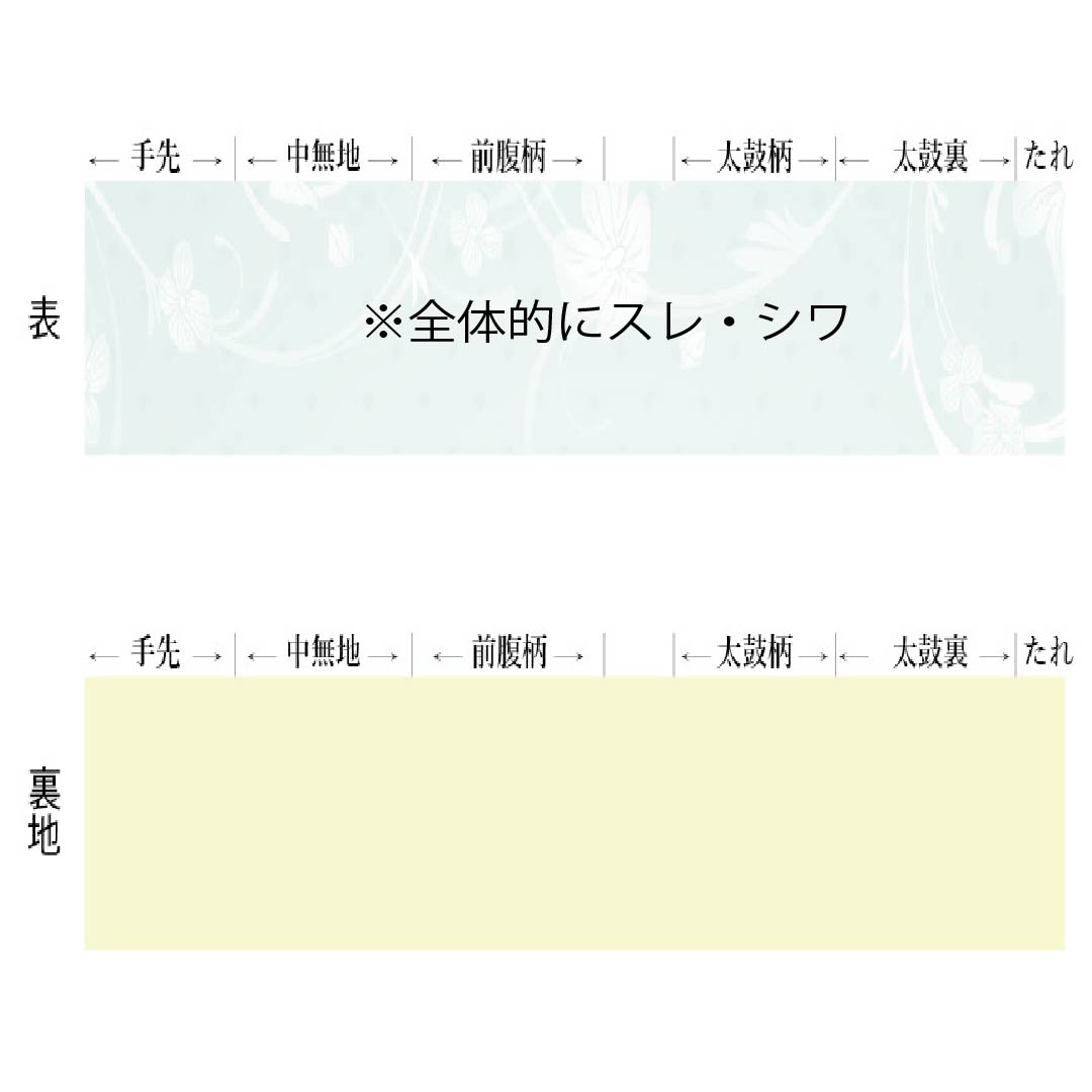 名古屋帯 正絹 Aランク 名古屋仕立て 黒鼠色(くろねずいろ) 古典柄 塩瀬 和楽器 帯丈370cm ポイント柄 セミフォーマル 黒系 1124012573310