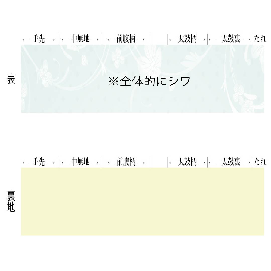 名古屋帯 正絹 Aランク 濃朽葉色(こいくちばいろ) 型染 ちりめん地 帯丈350cm ポイント柄 カジュアル 橙系 1124011523326 名古屋仕立て