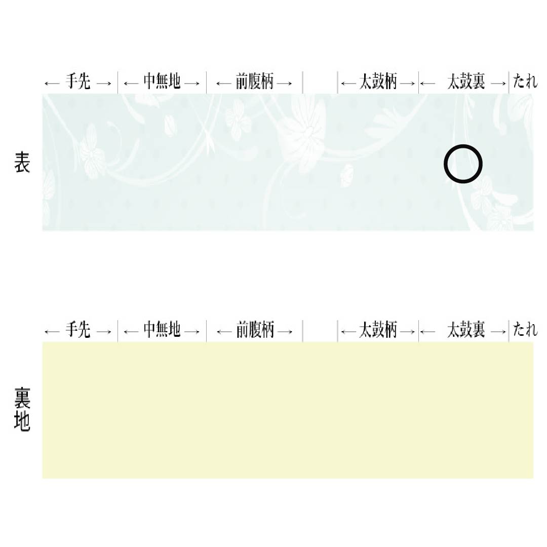 名古屋帯 正絹 Aランク 名古屋仕立て 二人静色(ふたりしずかいろ) 夏帯 花柄 桔梗 帯丈364cm ポイント柄 カジュアル 紫系 1124012983320