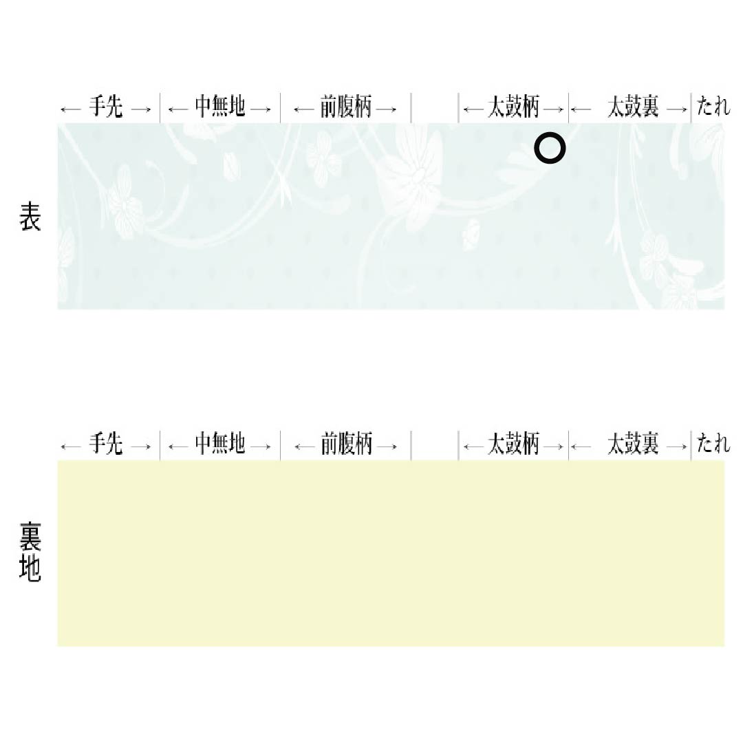 名古屋帯 正絹 Aランク 名古屋仕立て 乳白色(にゅうはくしょく) 塩瀬 流水 カニ 帯丈381cm ポイント柄 カジュアル 白系 1124012613411