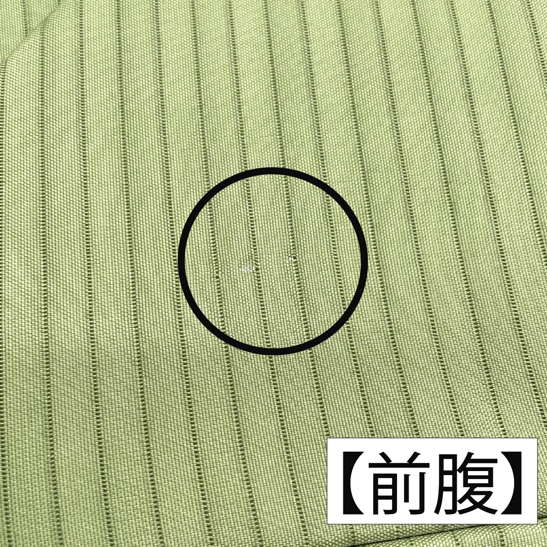 名古屋帯 正絹 Aランク 名古屋仕立て 青葡萄色(あおぶどういろ) 無地 夏帯 長尺 帯丈383cm 全通 カジュアル 緑系 1124013183419