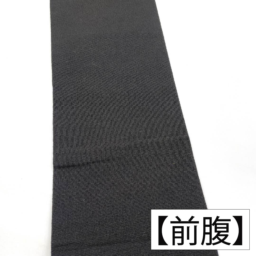 名古屋帯 正絹 Aランク 黒色 型染 松 古典柄 帯丈356cm ポイント柄 カジュアル 黒系 1124011103310 名古屋仕立て