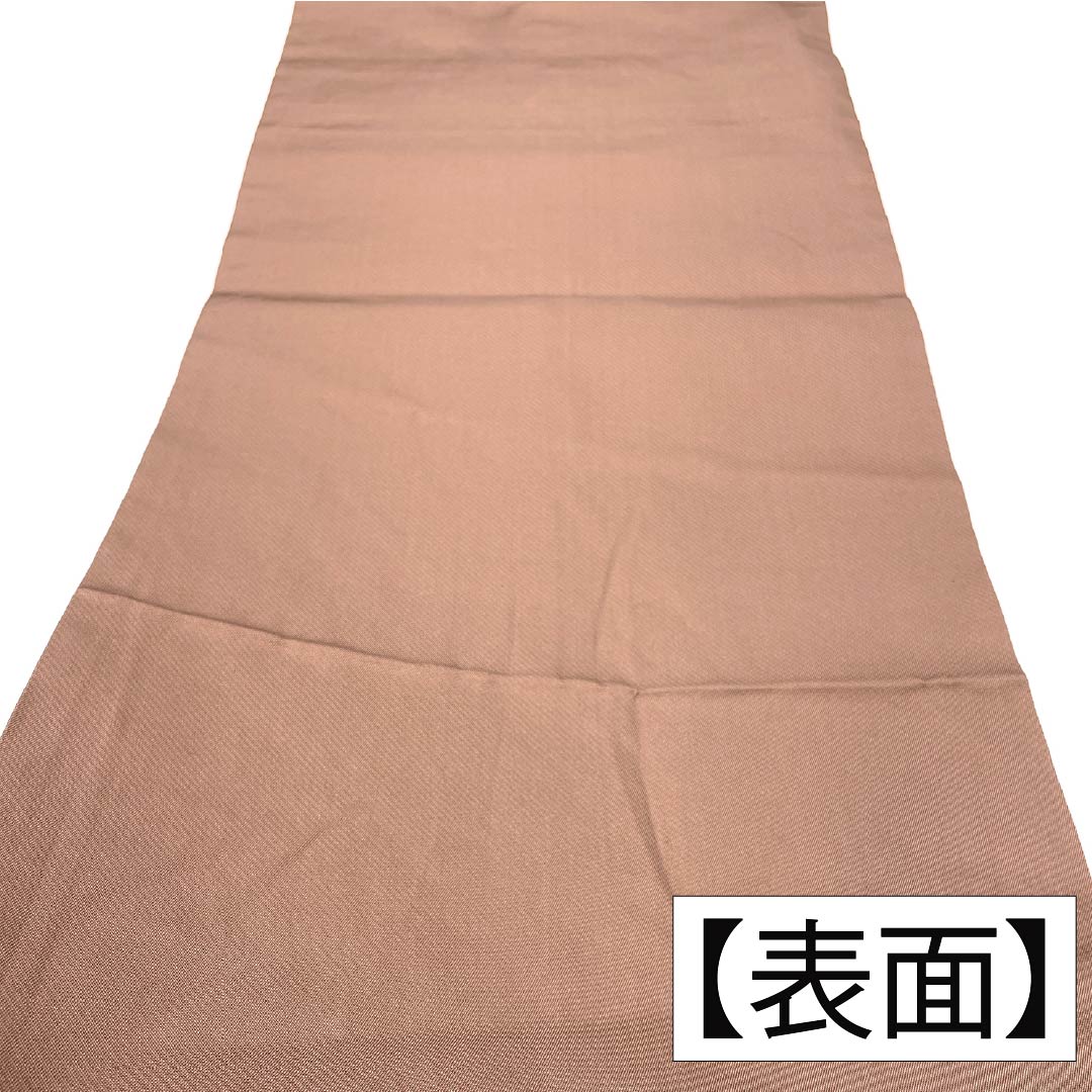 Nagoya obi, genuine silk, A rank, fawn color, classic pattern, obi length 360cm, rokutsu, semi-formal, brown, 1124011243314, open-ended tailoring