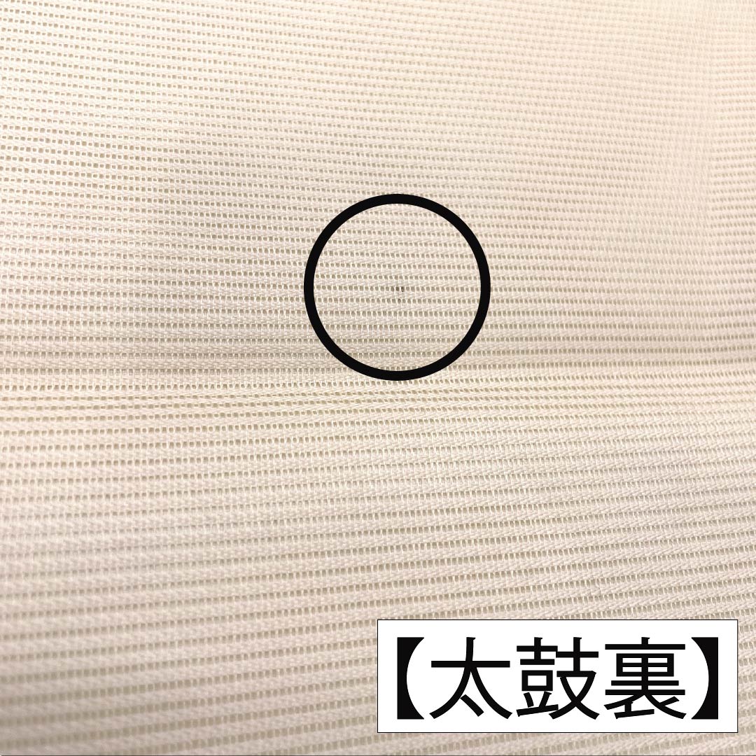 名古屋帯 正絹 Aランク 薄肉色(うすにくいろ) 夏帯 洋花 花柄 帯丈349cm ポイント柄 セミフォーマル クリーム系 1124011403315 名古屋仕立て