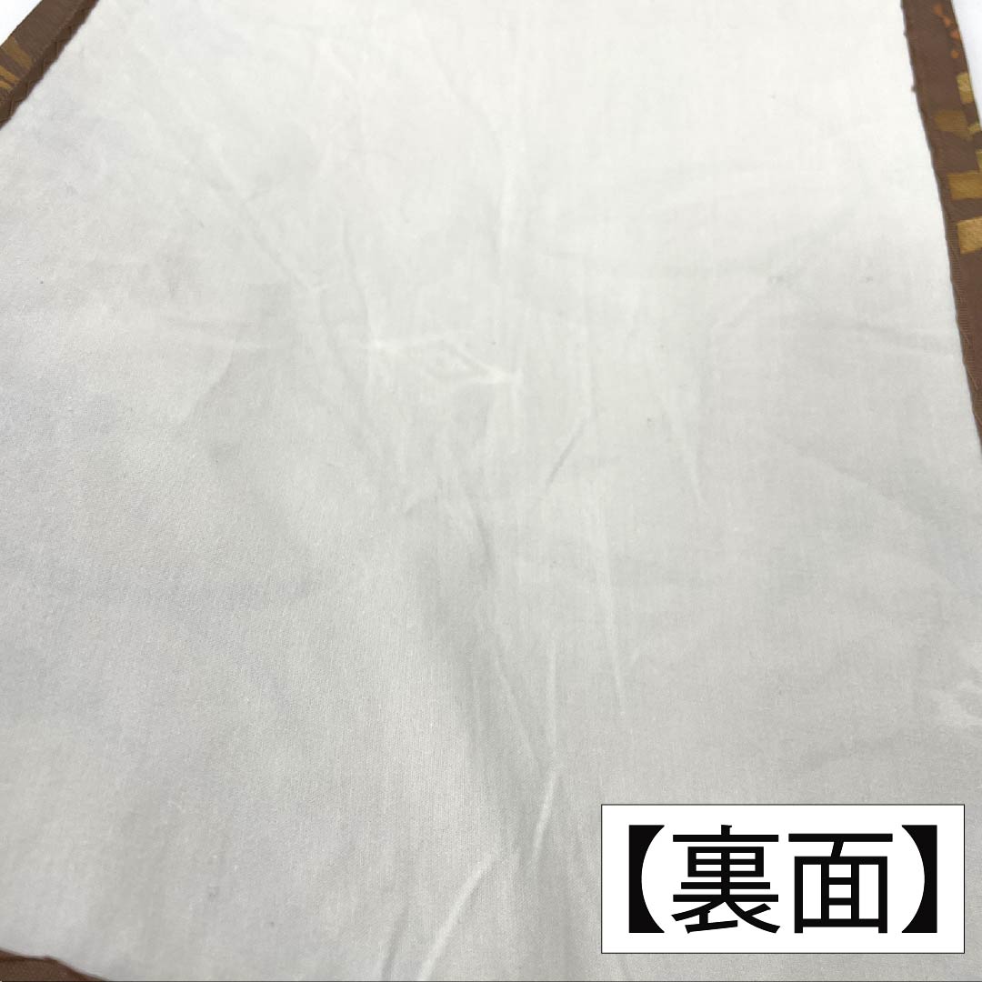 Nagoya obi, genuine silk, A rank, fawn color, classic pattern, obi length 360cm, rokutsu, semi-formal, brown, 1124011243314, open-ended tailoring