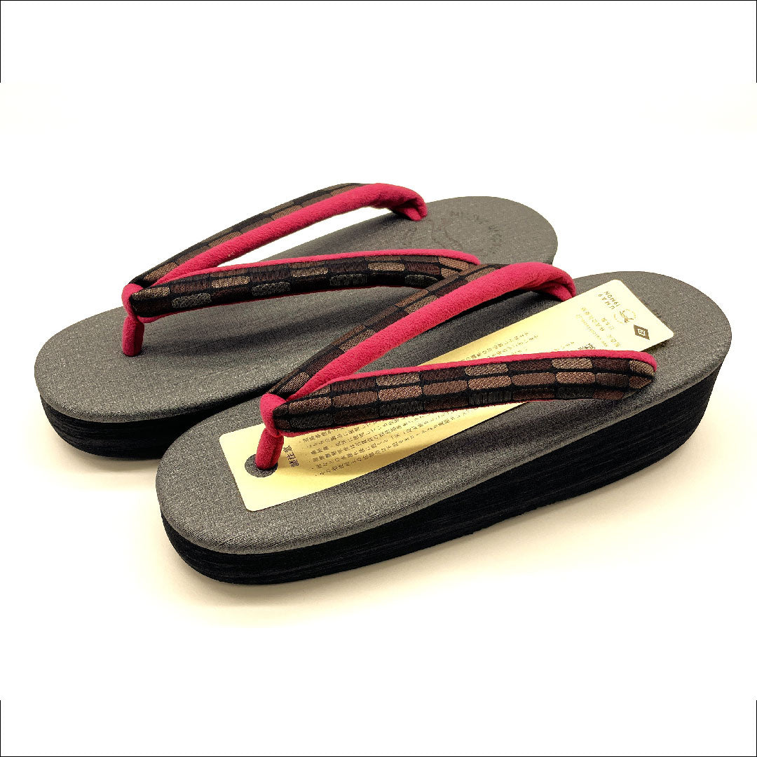 (Brand new, unused) Karen Blosso Cafe Sandals, Size M, Gray, NEW Rank, 1122000661322