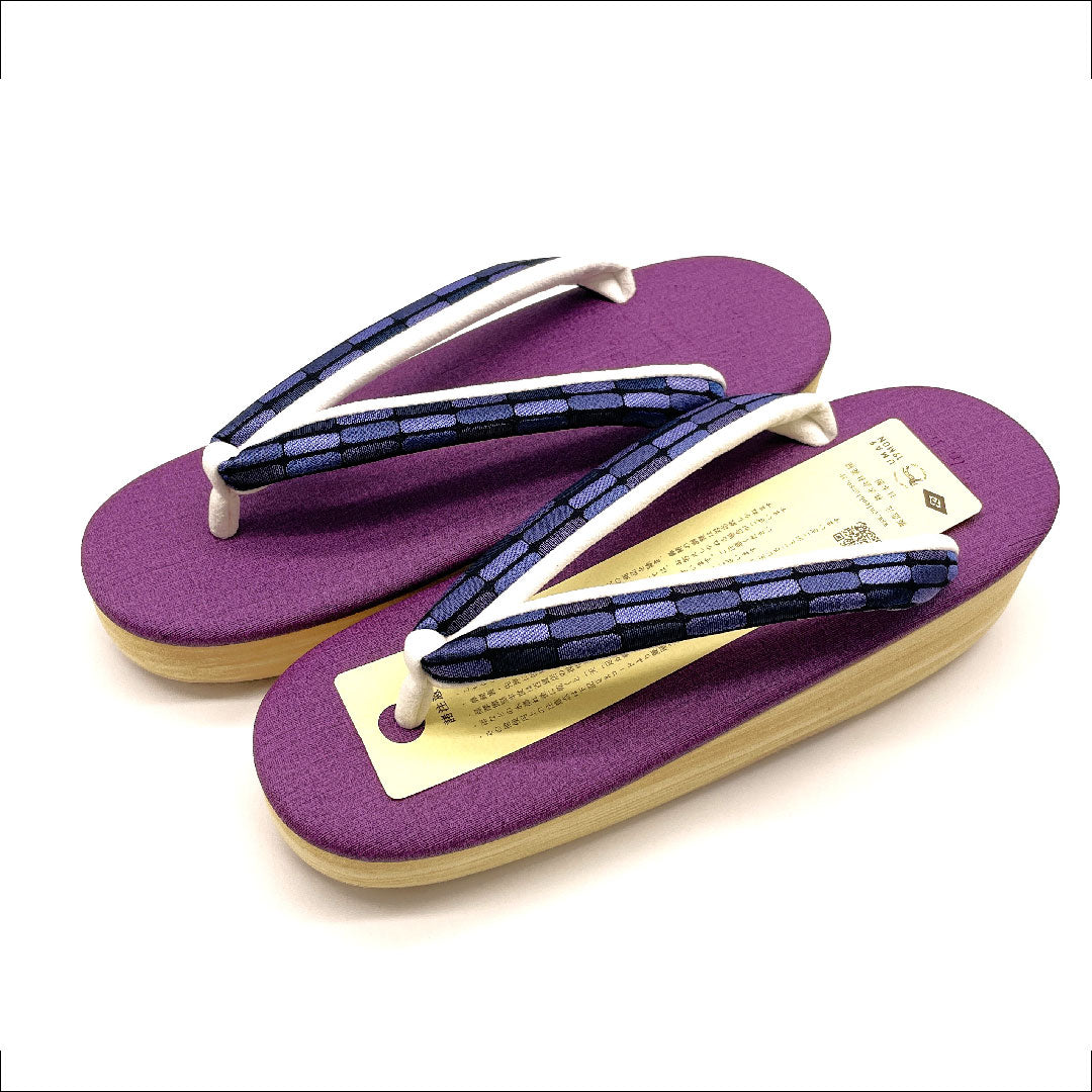 (Brand new, unused) Karen Blosso Cafe Sandals, Size M, Purple, NEW Rank, 1122000571320