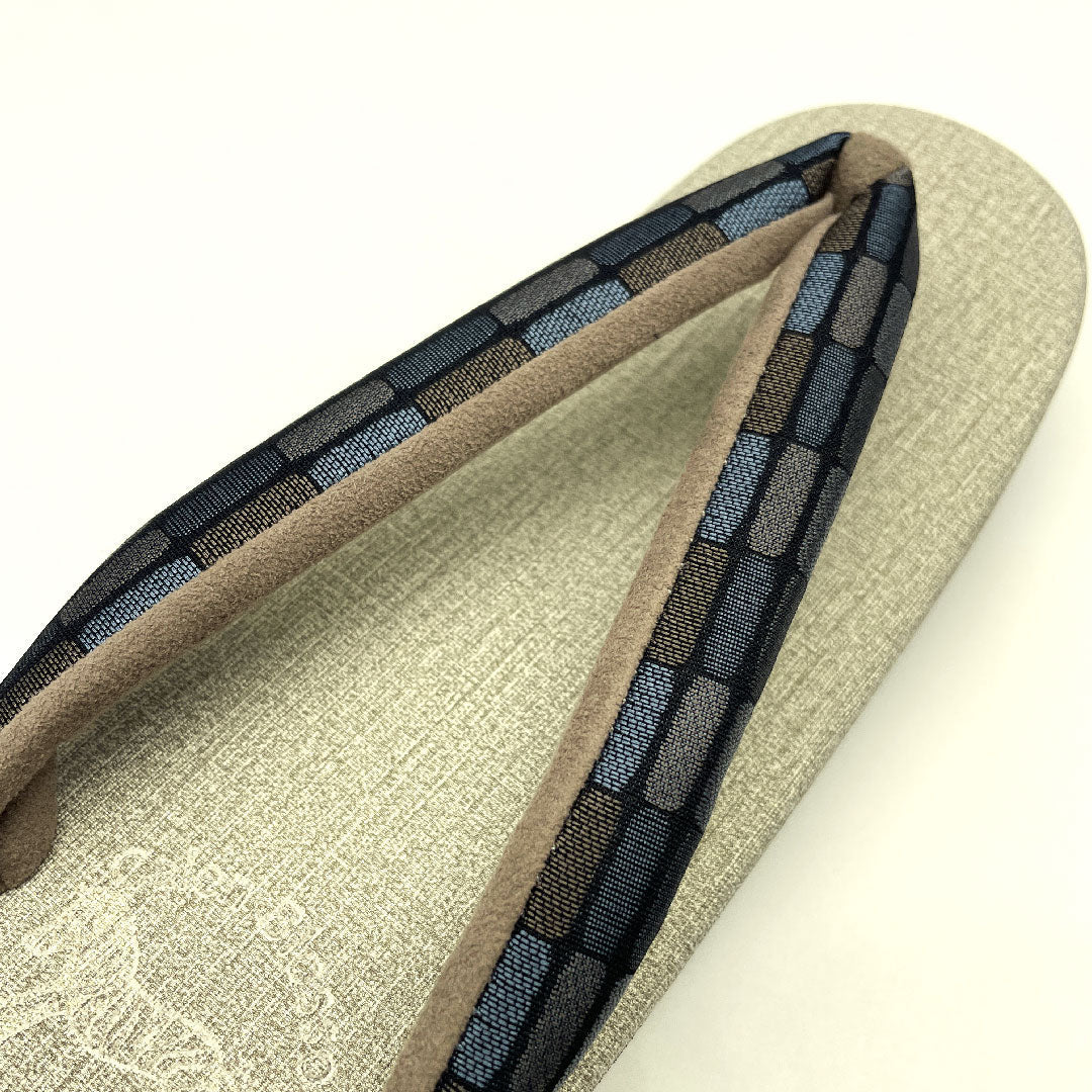 (Brand new, unused) Karen Blosso Cafe Sandals, Size L, Gray, NEW Rank, 1122000361422