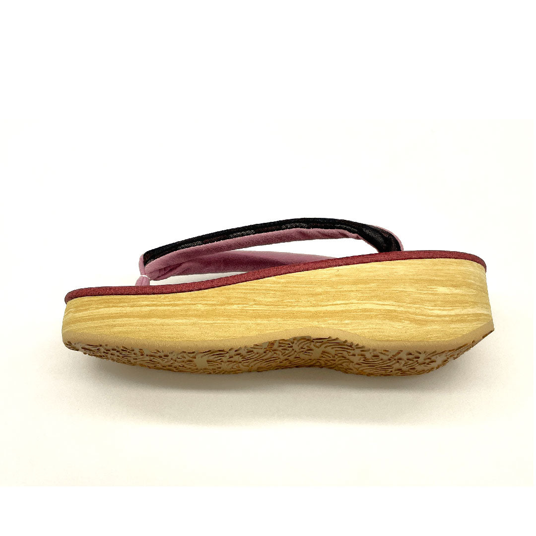 (Brand new, unused) Karen Blosso Cafe Sandals, Size M, Red, NEW Rank, 1122000621312