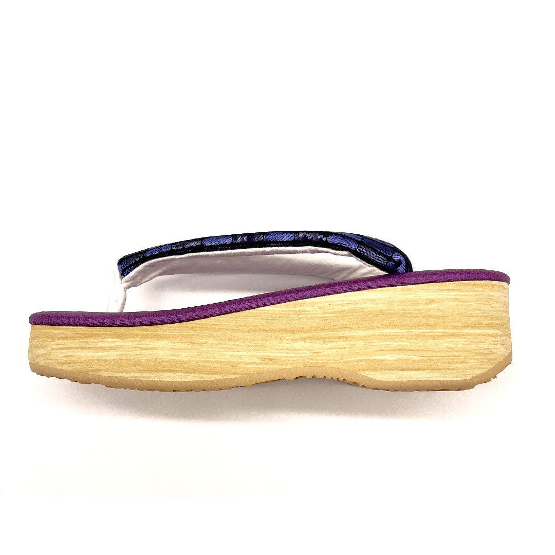 (Brand new, unused) Karen Blosso Cafe Sandals, Size M, Purple, NEW Rank, 1122000571320