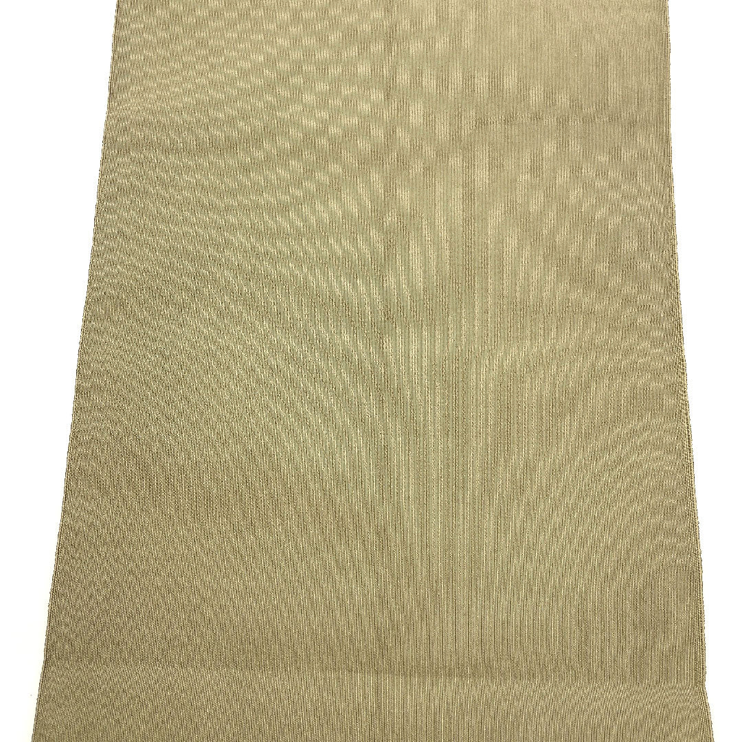 Nagoya obi, artist's work, authentic Tsuzuri, rough waves, plum blossoms, chrysanthemums, rabbits, obi length 388cm, pure silk, A rank, point pattern, formal, green, 1124000473319, pine needle style