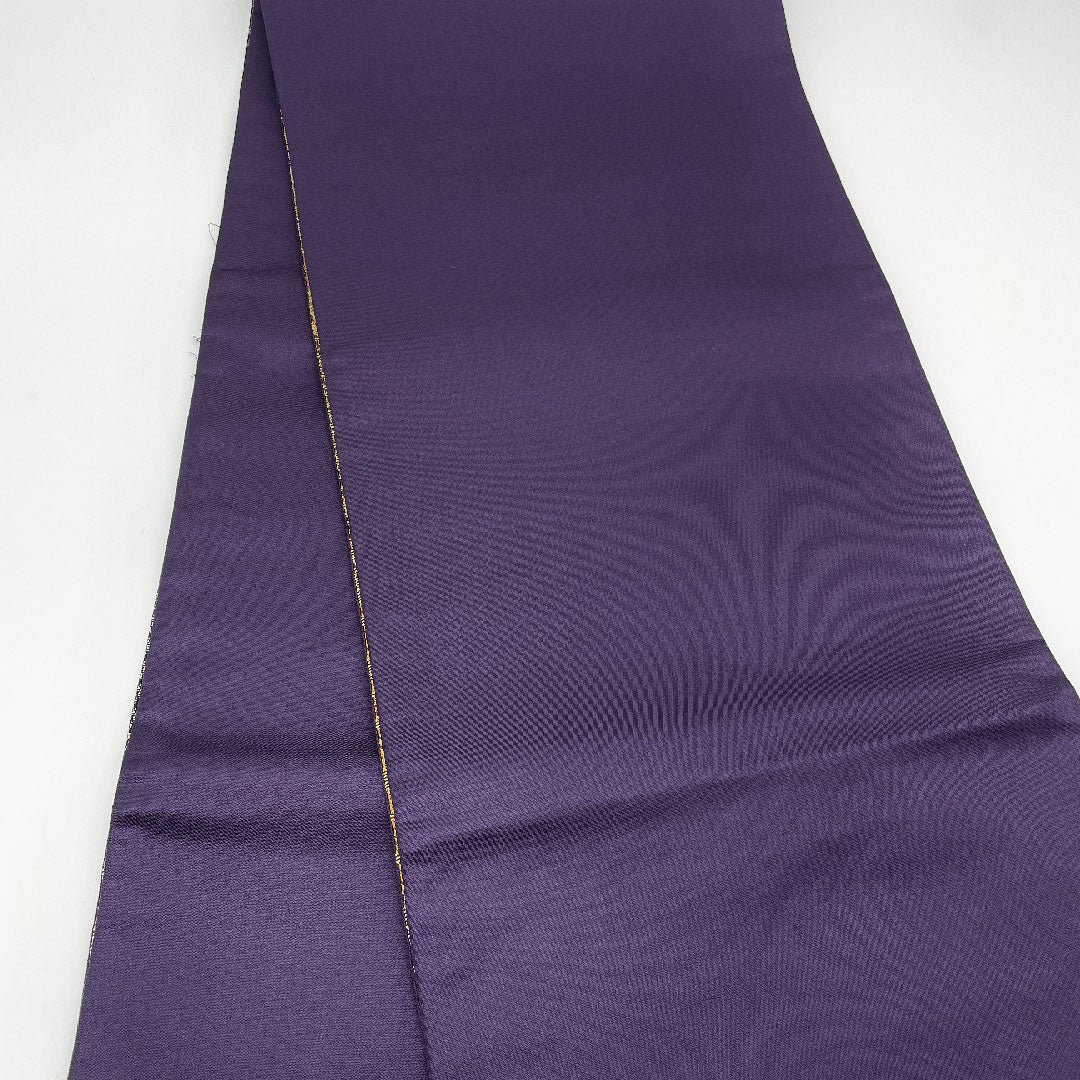 Fukuro Obi Wanaori Shosoin Pattern Obi Length 436cm Pure Silk S Rank Six-pass Semi-formal Gold 1123000682321